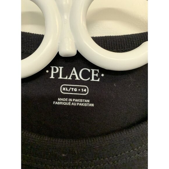 Halloween Long sleeve Kids XL 14 Children’s Place Glow In The Dark Shirt New - Picture 4 of 6